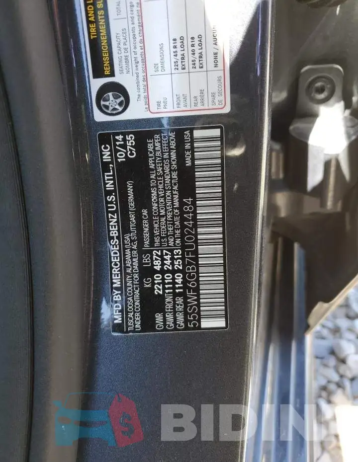 55SWF6GB7FU024484 Photo# 12