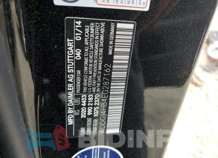 WDDGJ4HB4EG287162 Photo# 13