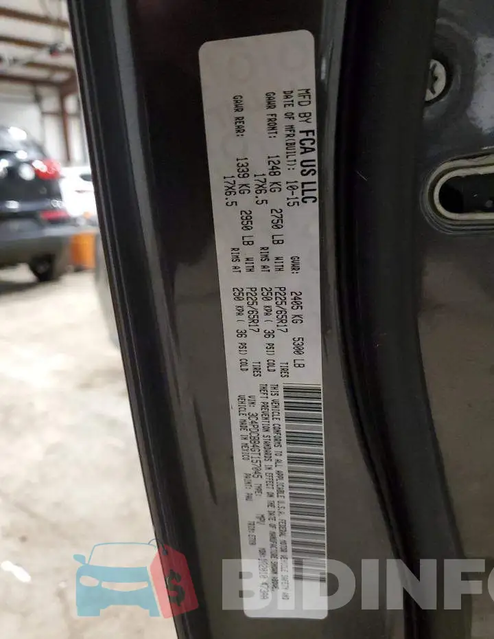 3C4PDCBB4GT157045 Photo# 14