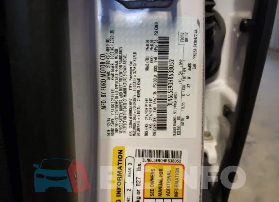 3LN6L5E90HR638052 Photo# 12