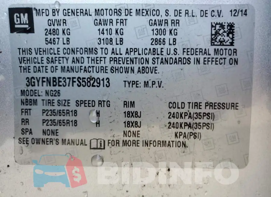 3GYFNBE37FS582913 Photo# 13