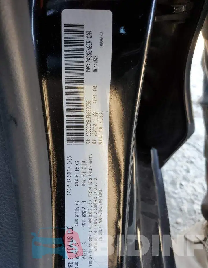 1C3CCCAB1FN692730 Photo# 12