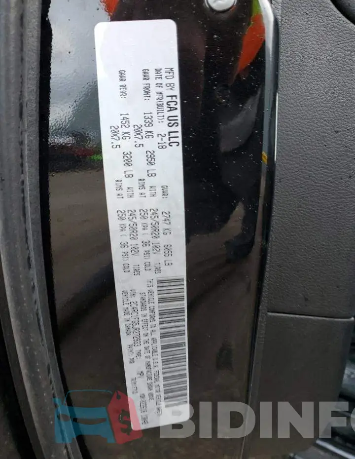2C4RC1FG5JR272933 Photo# 12