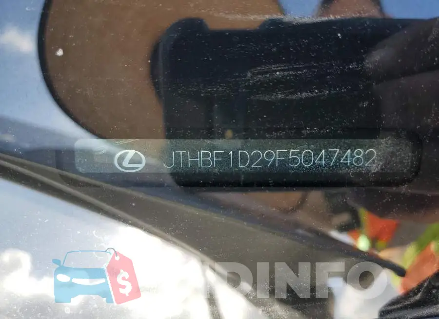 JTHBF1D29F5047482 Photo# 12