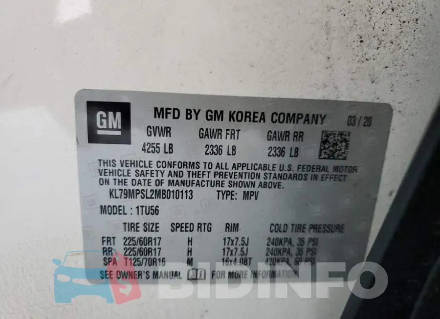 KL79MPSL2MB010113 Photo# 13