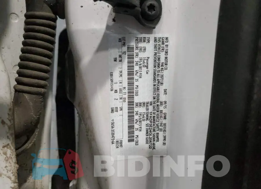 1FADP3E24GL206722 Photo# 13