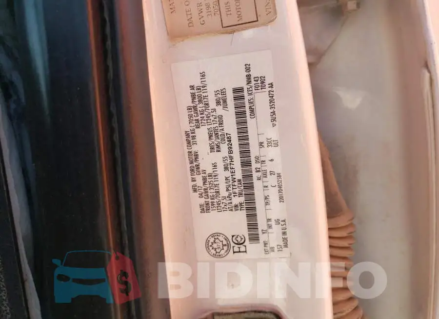 1FTFW1EF7HFB92487 Photo# 12