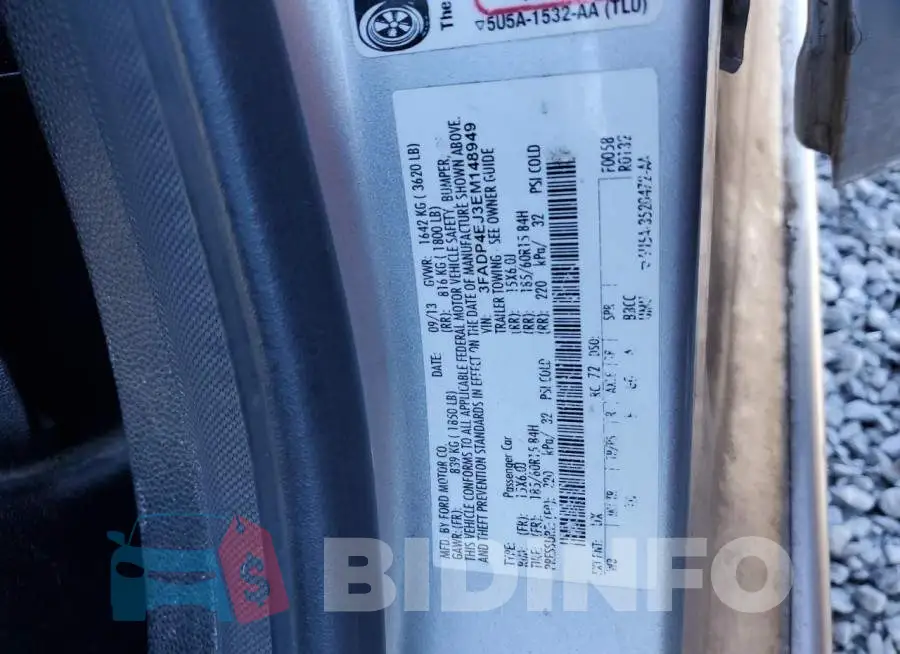 3FADP4EJ3EM148949 Photo# 12