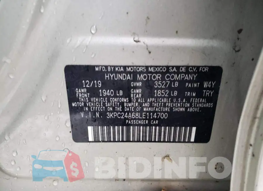 3KPC24A68LE114700 Photo# 13