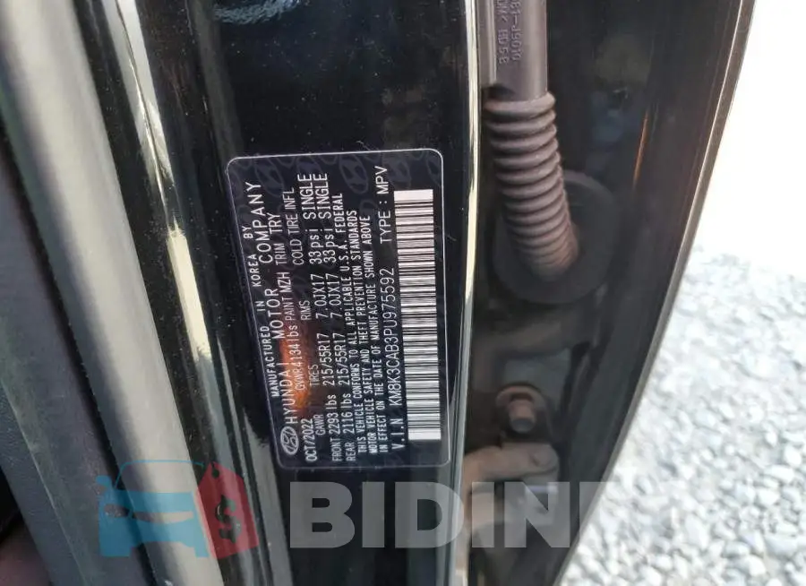 KM8K3CAB3PU975592 Photo# 12