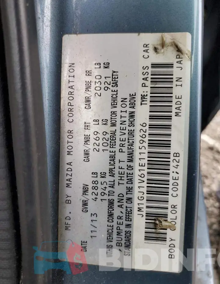 JM1GJ1V61E1159626 Photo# 12