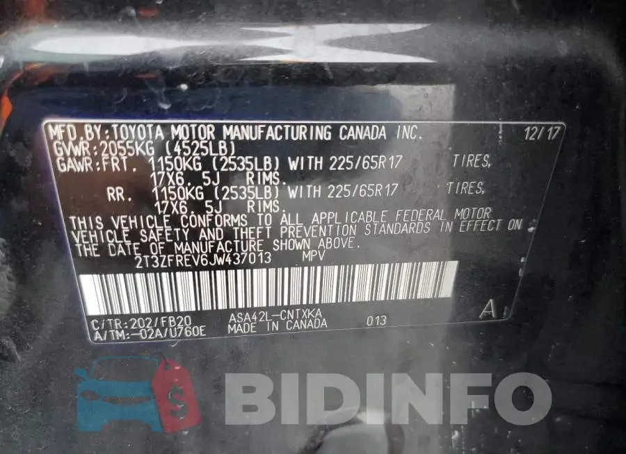 2T3ZFREV6JW437013 Photo# 13