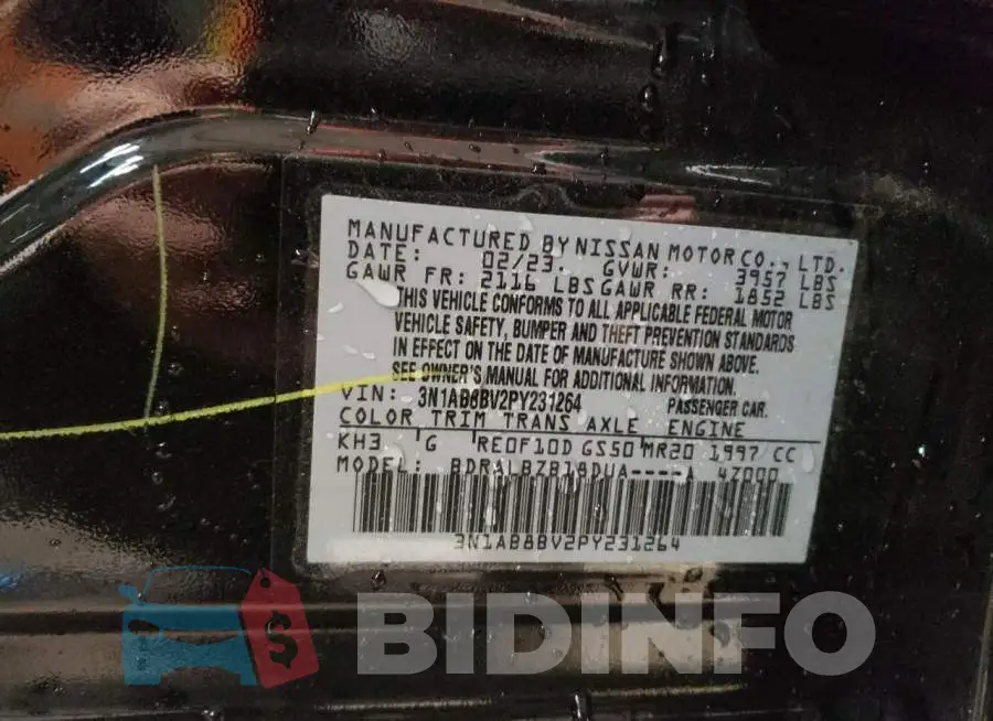 3N1AB8BV2PY231264 Photo# 12