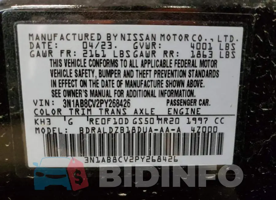 3N1AB8CV2PY268426 Photo# 12