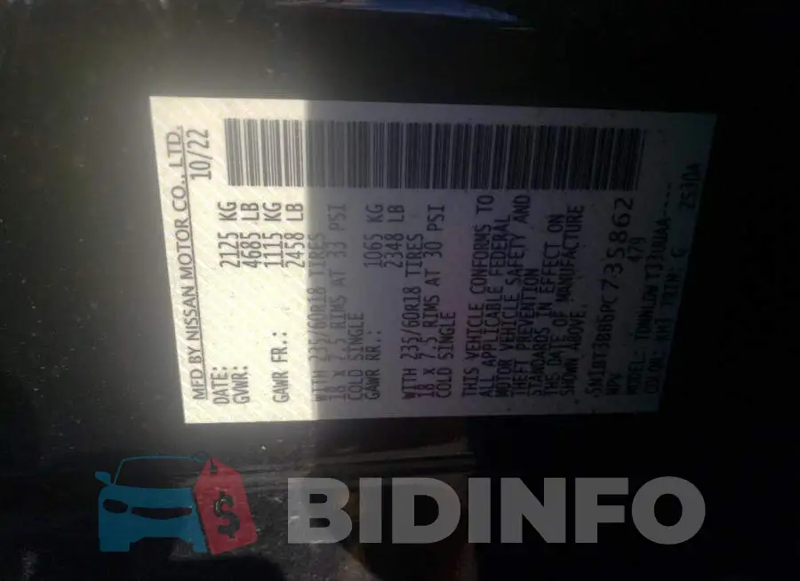 5N1BT3BB6PC735862 Photo# 13