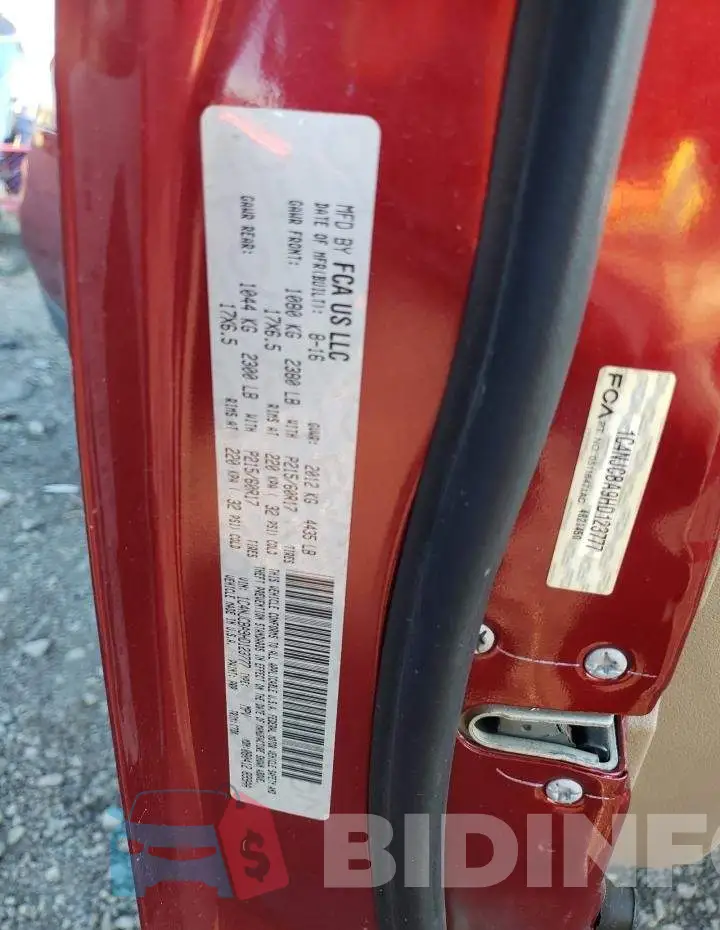 1C4NJCBA9HD123777 Photo# 12