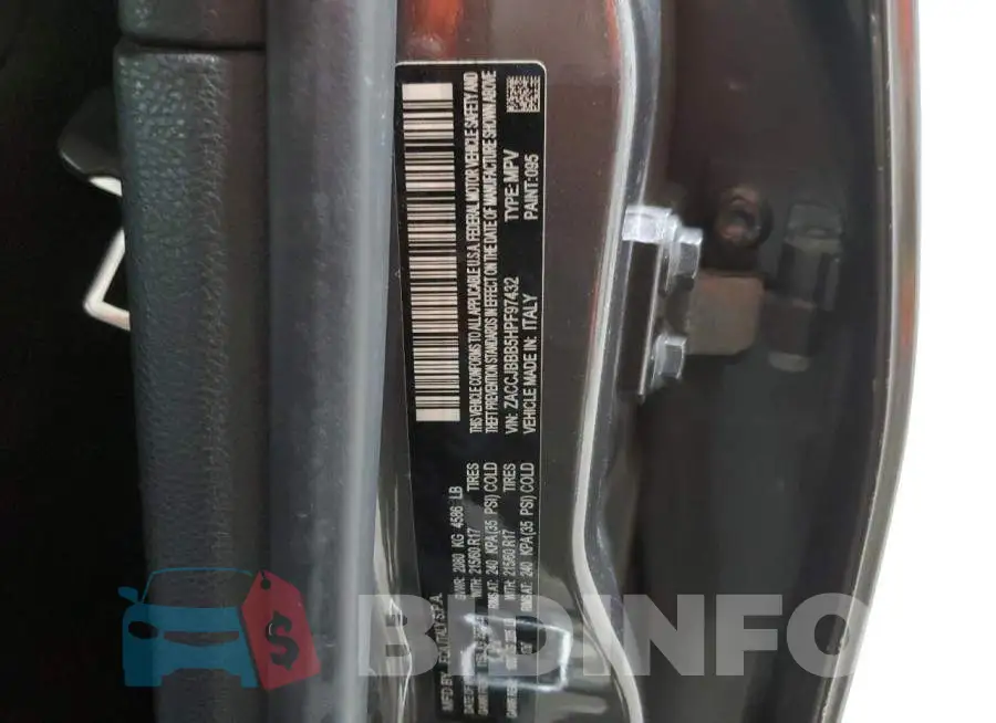 ZACCJBBB5HPF97432 Photo# 13