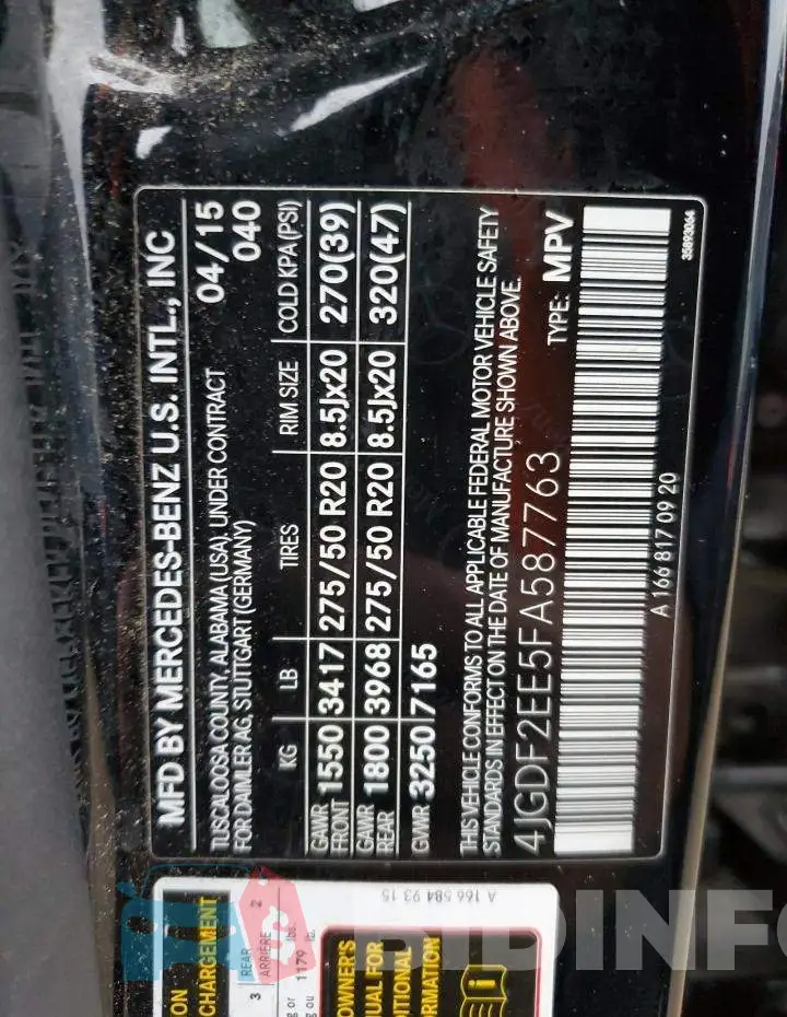 4JGDF2EE5FA587763 Photo# 13