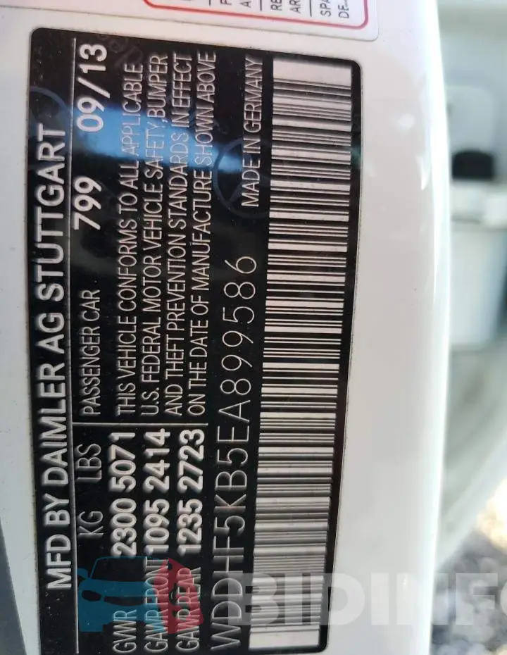WDDHF5KB5EA899586 Photo# 12