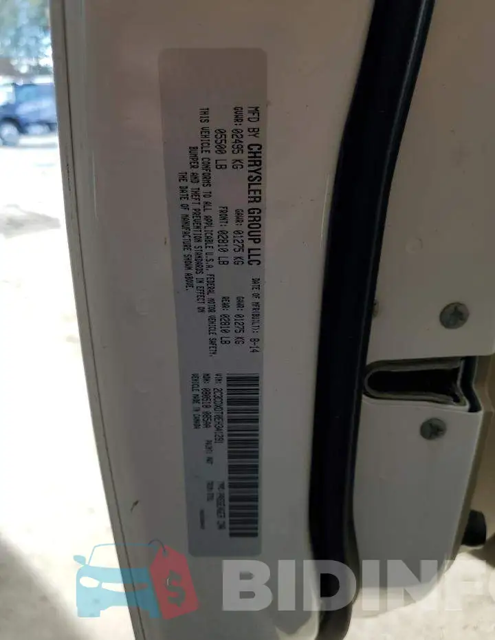 2C3CDXDT0EH341291 Photo# 12