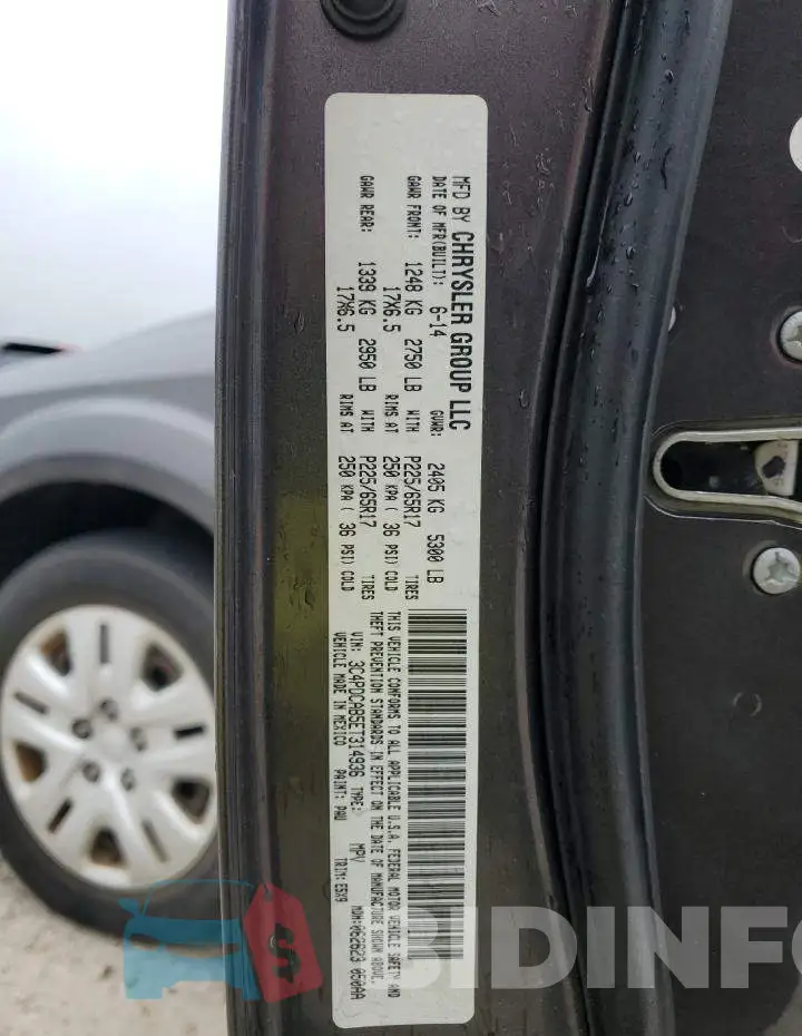 3C4PDCAB5ET314936 Photo# 13