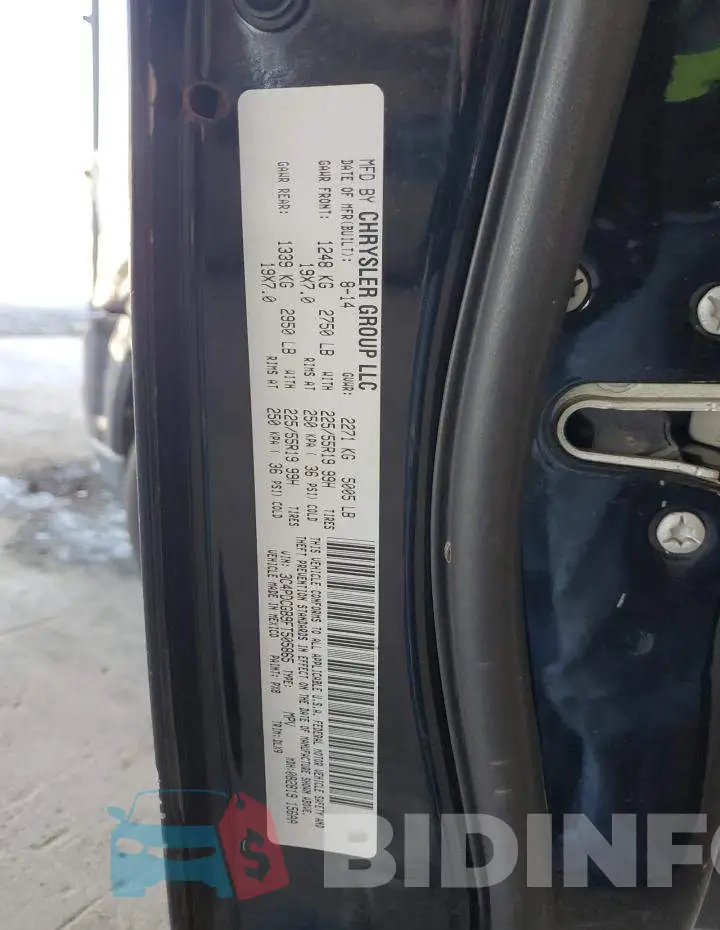 3C4PDCGB9FT505865 Photo# 12