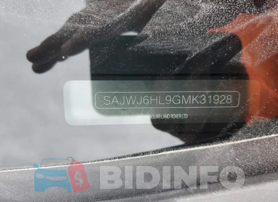 SAJWJ6HL9GMK31928 Photo# 12