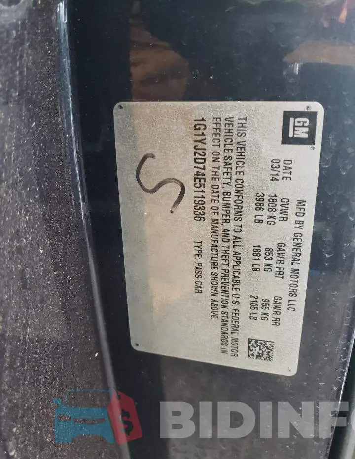 1G1YJ2D74E5119336 Photo# 12