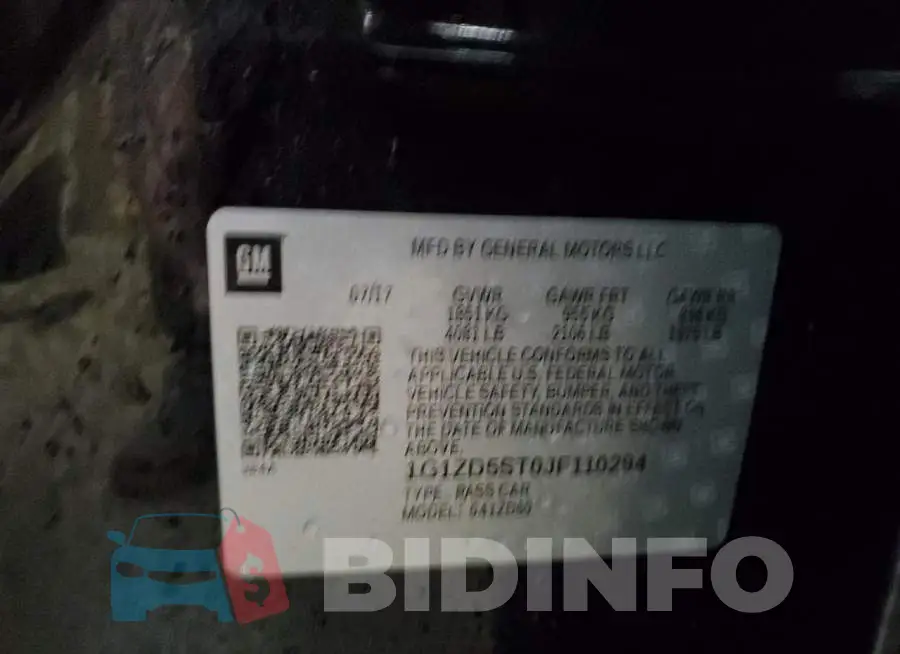 1G1ZD5ST0JF110294 Photo# 12