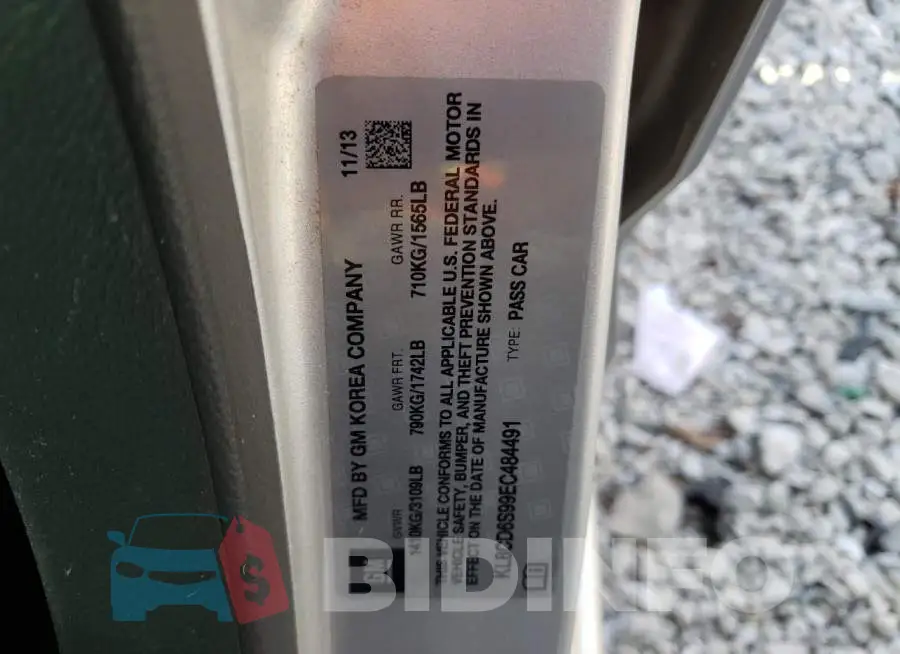 KL8CD6S99EC484491 Photo# 13