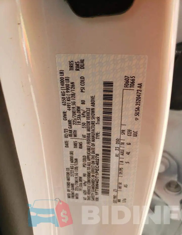 1FT8W4DT1PEC40278 Photo# 12