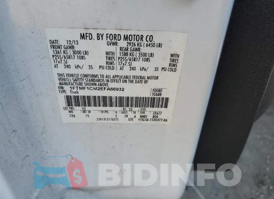 1FTMF1CM2EFA66932 Photo# 12