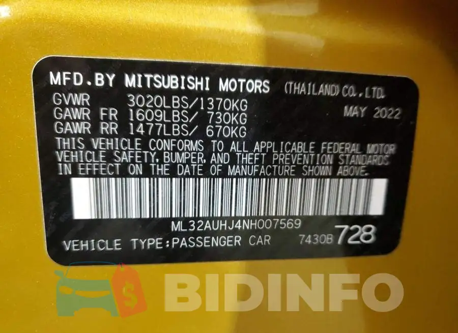 ML32AUHJ4NH007569 Photo# 12