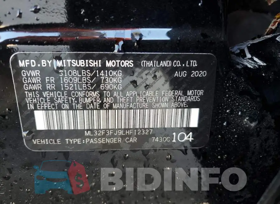 ML32F3FJ9LHF12327 Photo# 12