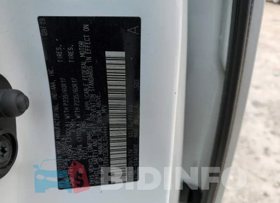 5TDYZ3DCXLS048461 Photo# 12