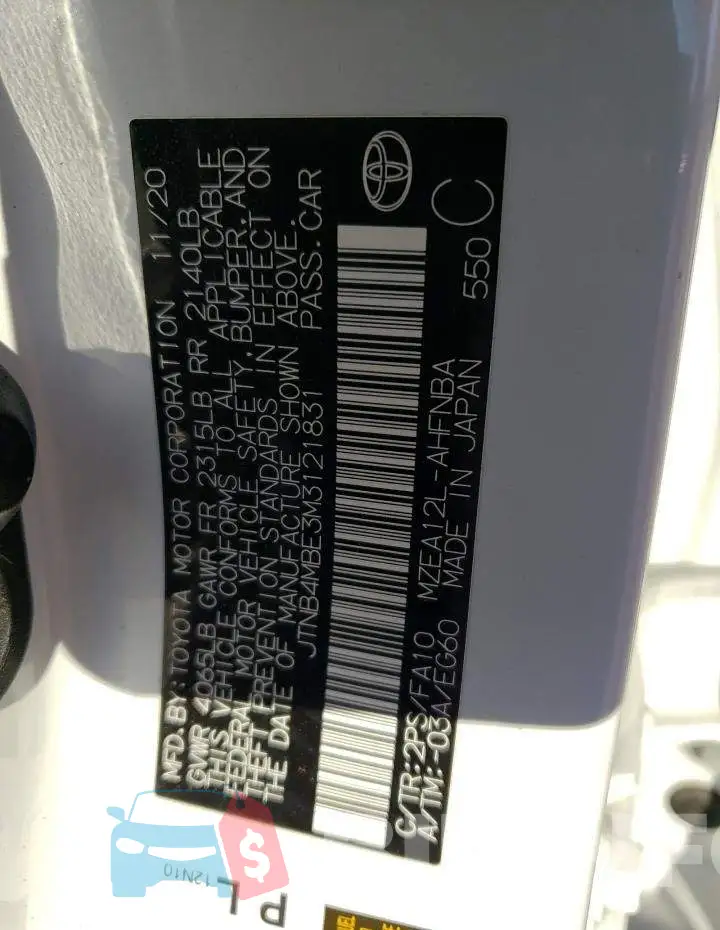 JTNB4MBE3M3121831 Photo# 12