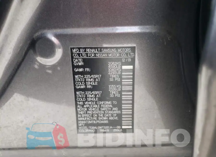 KNMAT2MT9LP534881 Photo# 12
