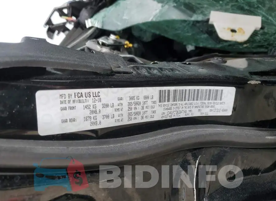 1C4RJFCT2KC647143 Photo# 14
