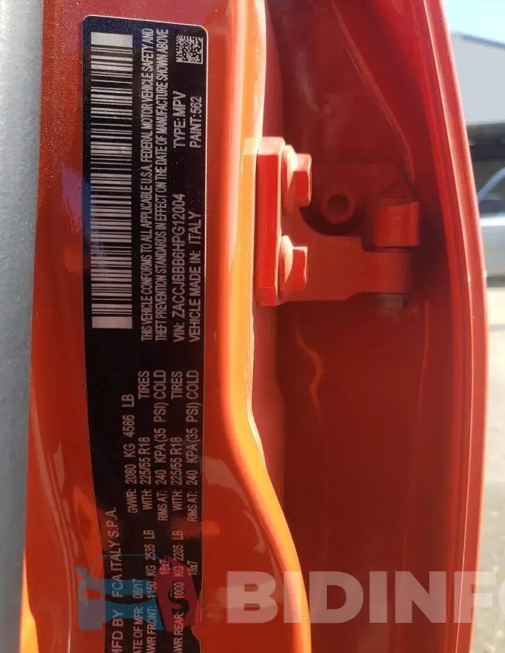 ZACCJBBB6HPG12004 Photo# 12