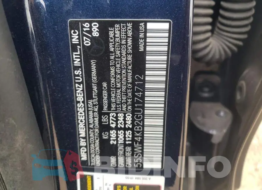 55SWF4KB2GU174712 Photo# 13