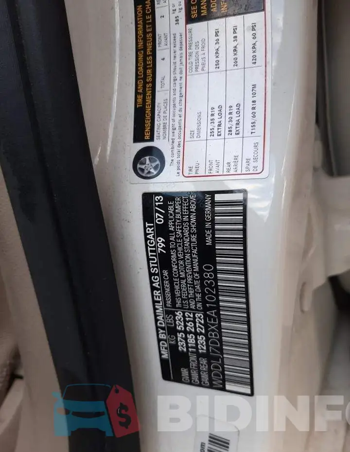 WDDLJ7DBXEA102380 Photo# 12