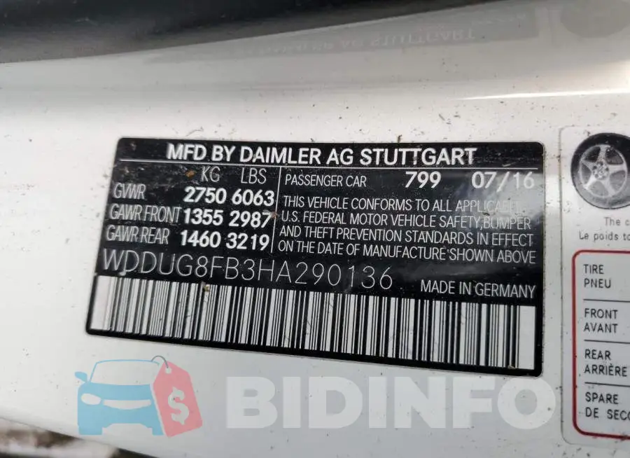 WDDUG8FB3HA290136 Photo# 12