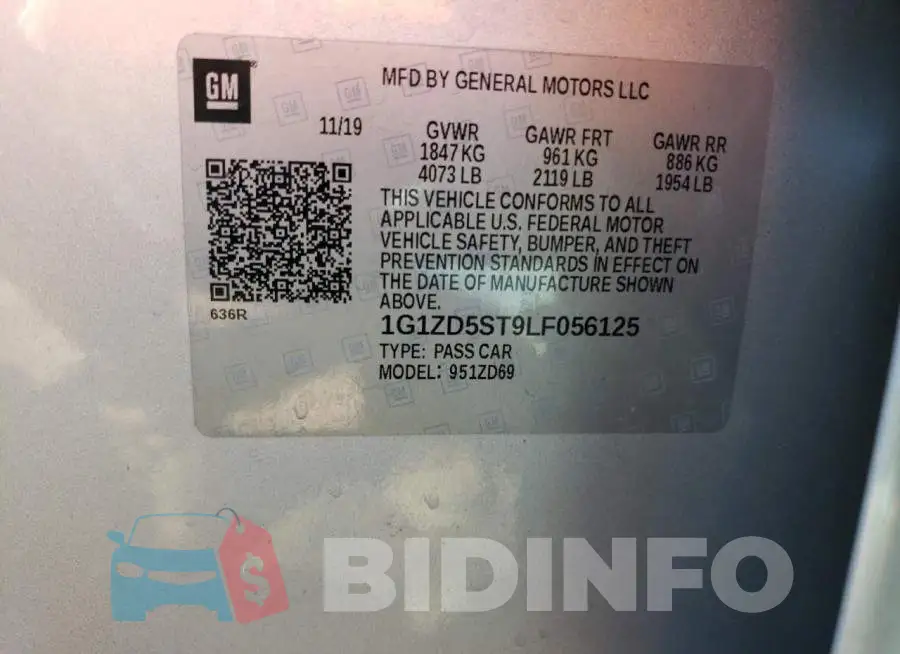 1G1ZD5ST9LF056125 Photo# 13