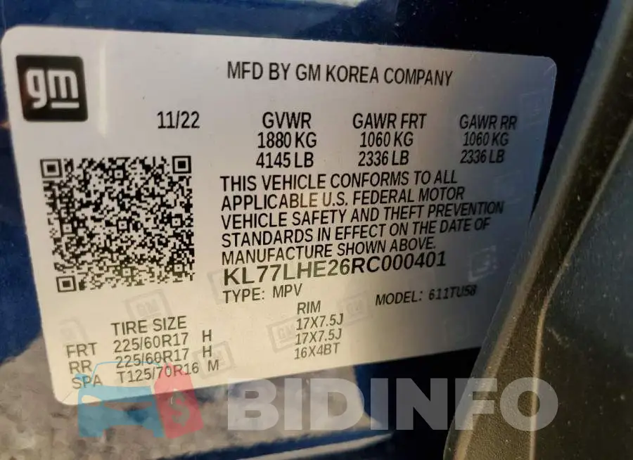 KL77LHE26RC000401 Photo# 14