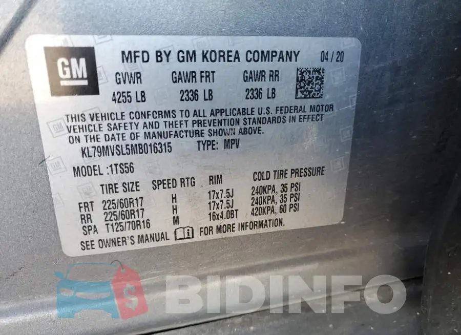 KL79MVSL5MB016315 Photo# 13