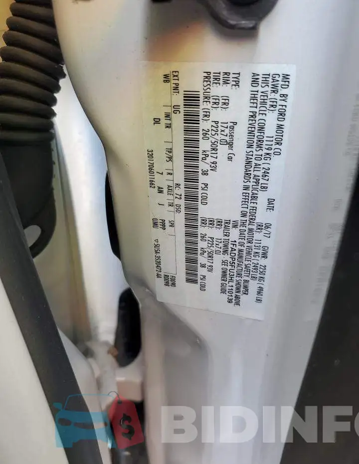1FADP5FU3HL110139 Photo# 13