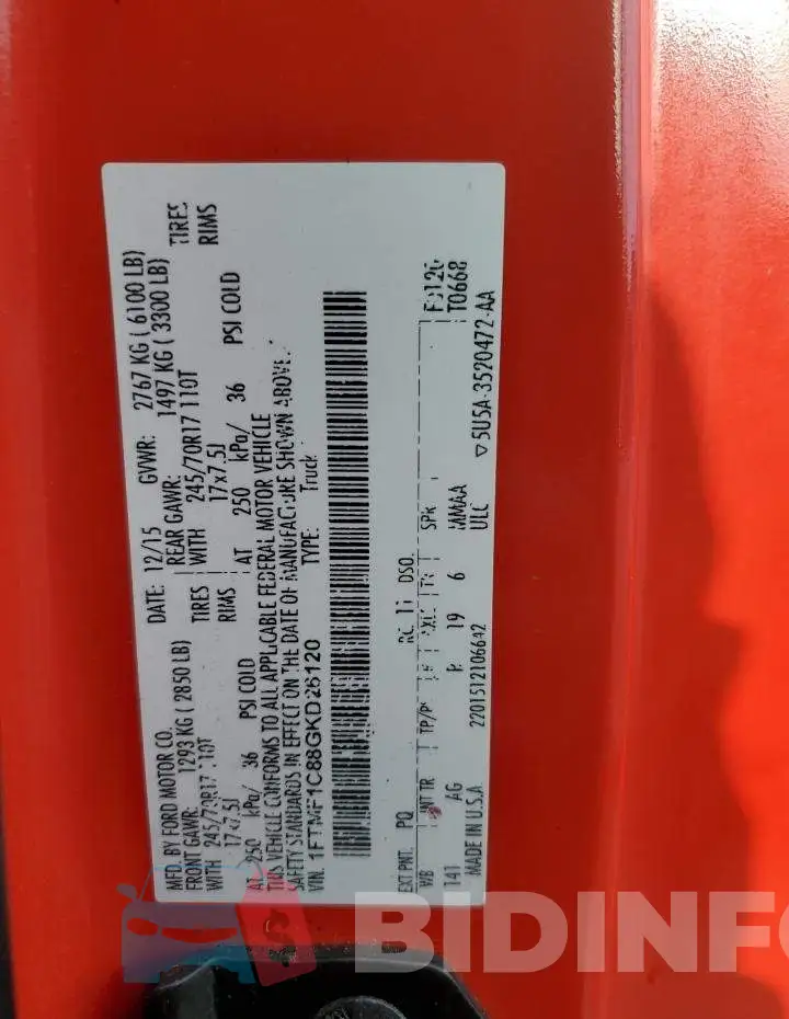 1FTMF1C88GKD26120 Photo# 12