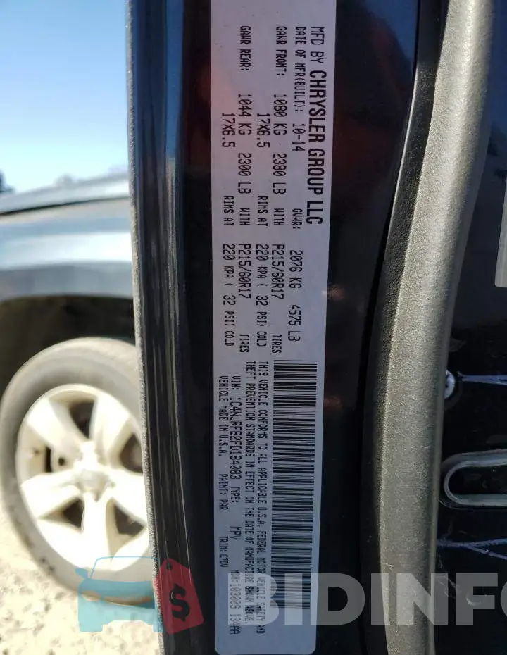 1C4NJRFB2FD184083 Photo# 14
