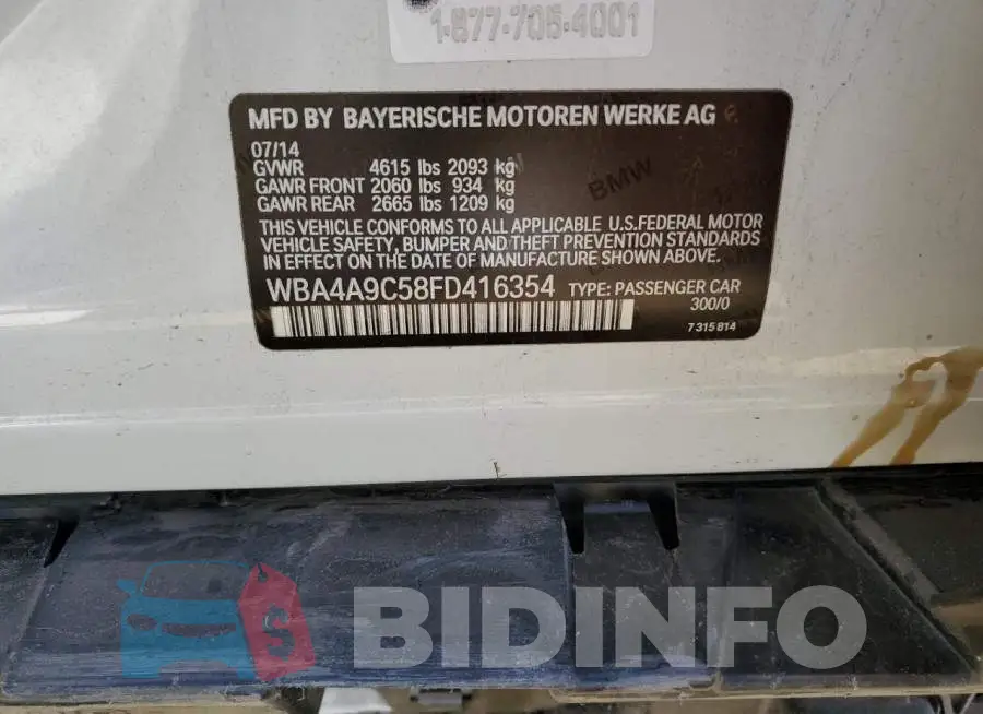 WBA4A9C58FD416354 Photo# 12