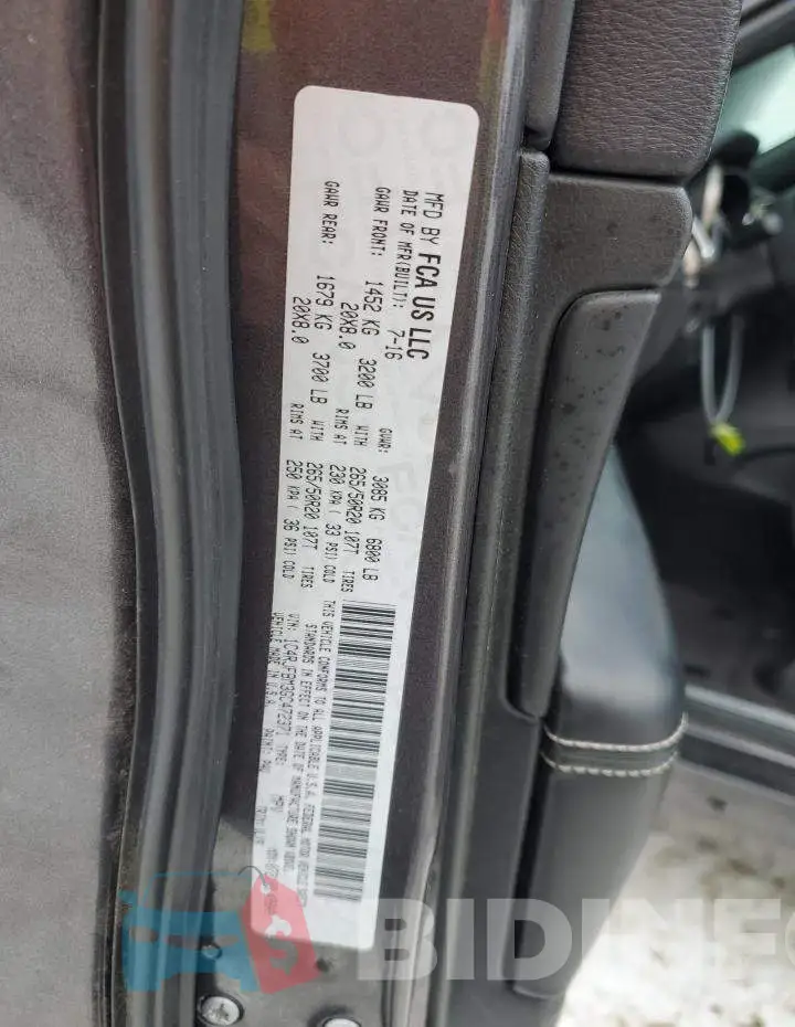 1C4RJFBM3GC472371 Photo# 14